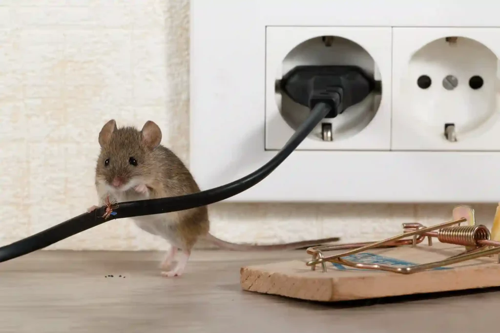 Mäusebefall stoppen und Stromkabel vor weiteren Schäden schützen – Bad Kreuznach